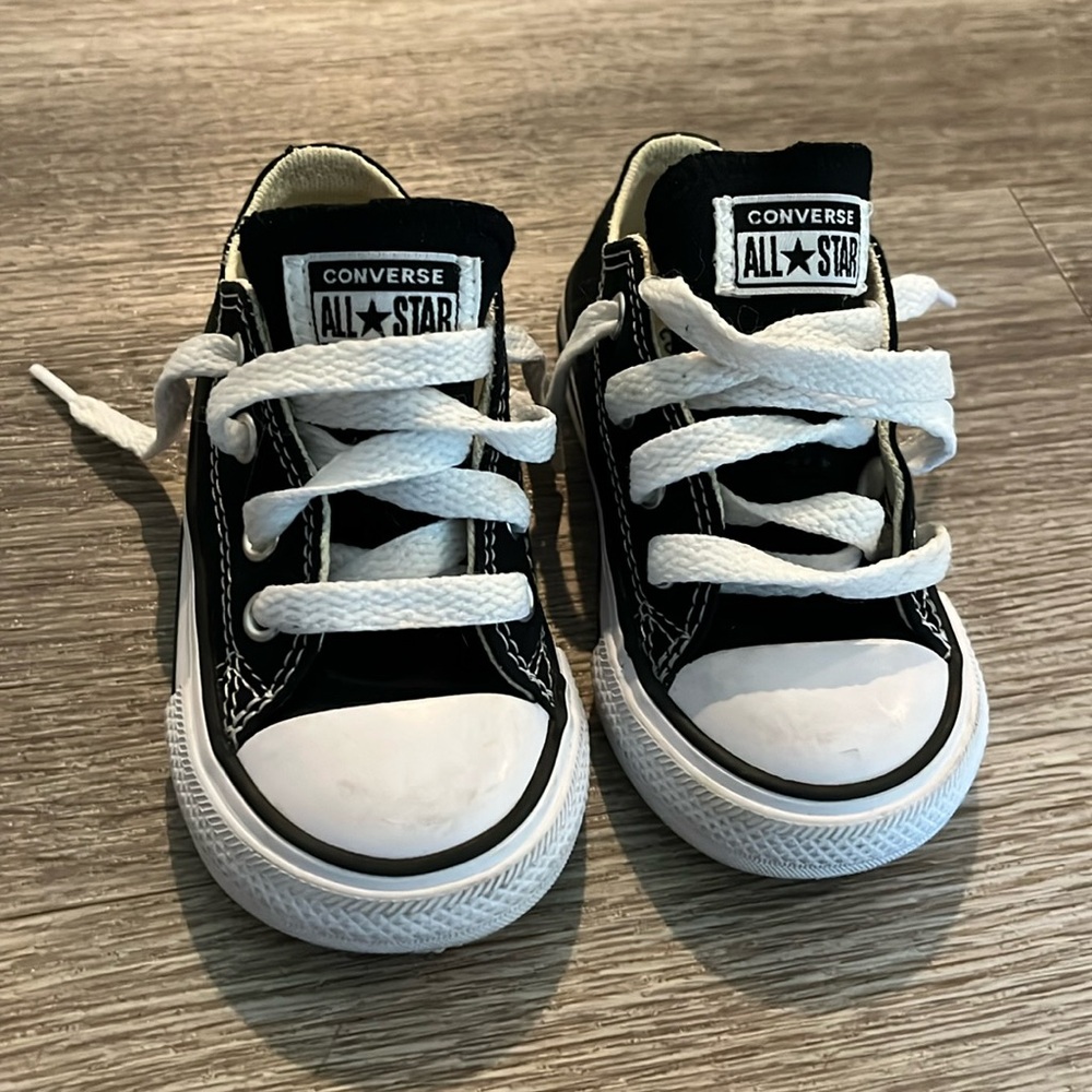 Toddler Converse - Black, Size 5